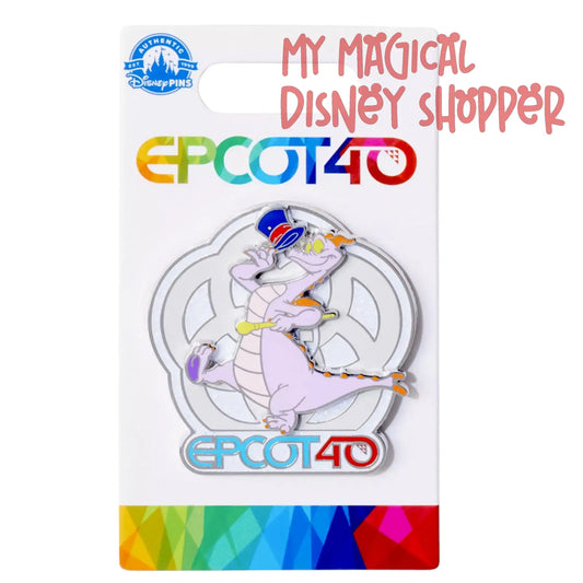 Disney Parks Epcot 40th Anniversary Figment Pin - Limited Release