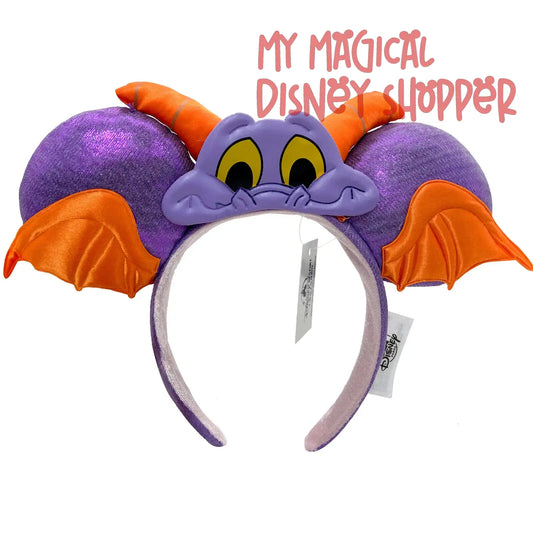 Disney Parks Epcot Figment Purple Dragon Headband