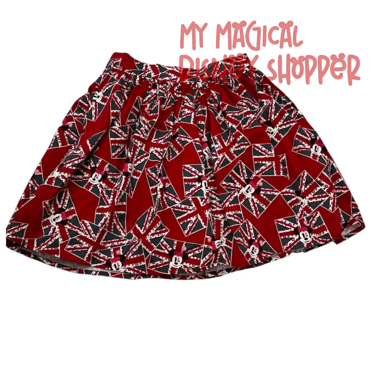 Disney Parks Epcot UK Minnie Skirt - Size Small