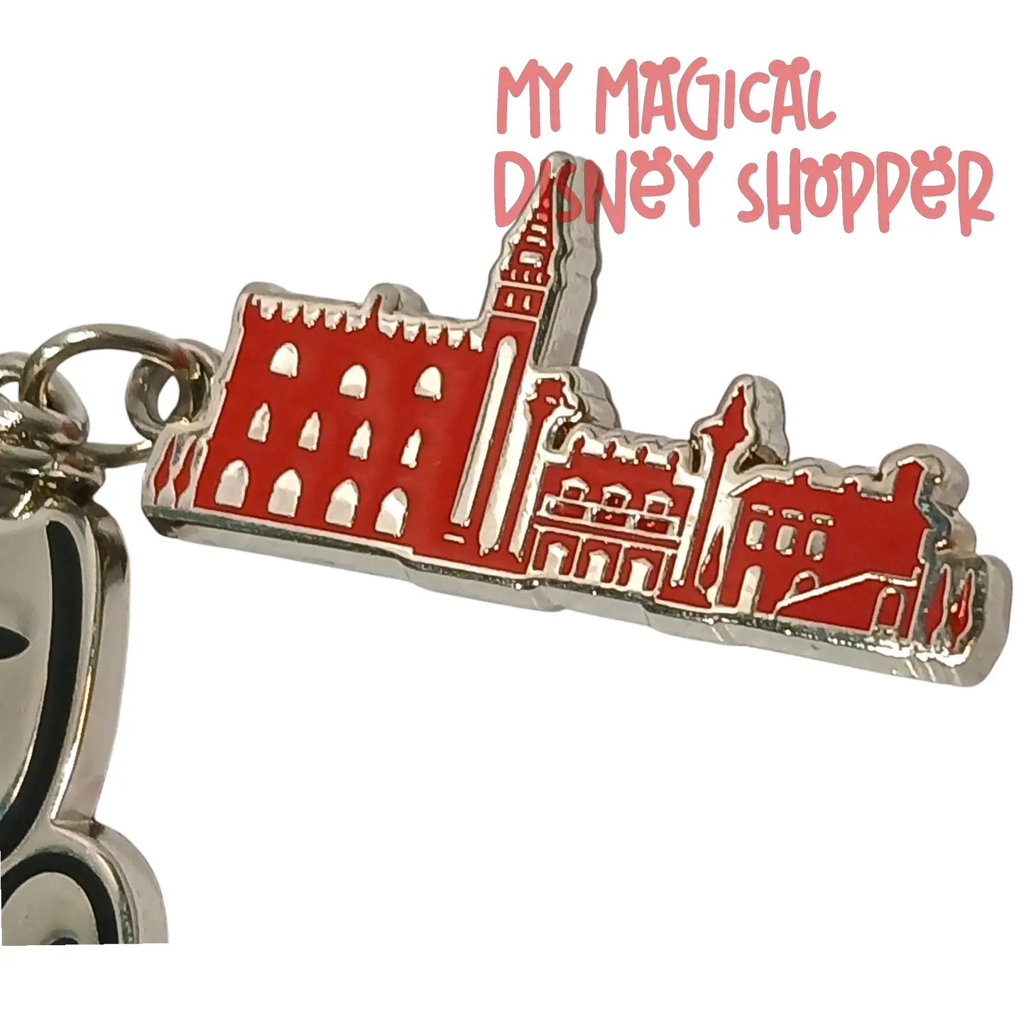 Disney Parks Epcot World Showcase Italy Ciao Bella Minnie Metal Keychain