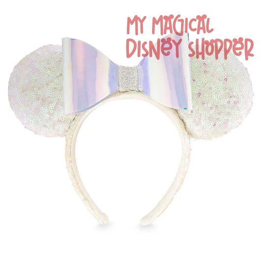 Disney Parks Iridescent Sequin Minnie Ears
