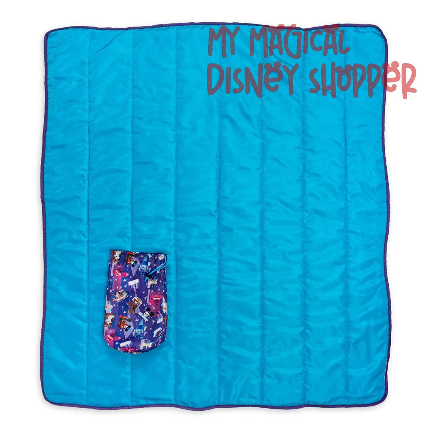 Disney Parks Joey Chou Magic Kingdom Reusable Picnic Blanket