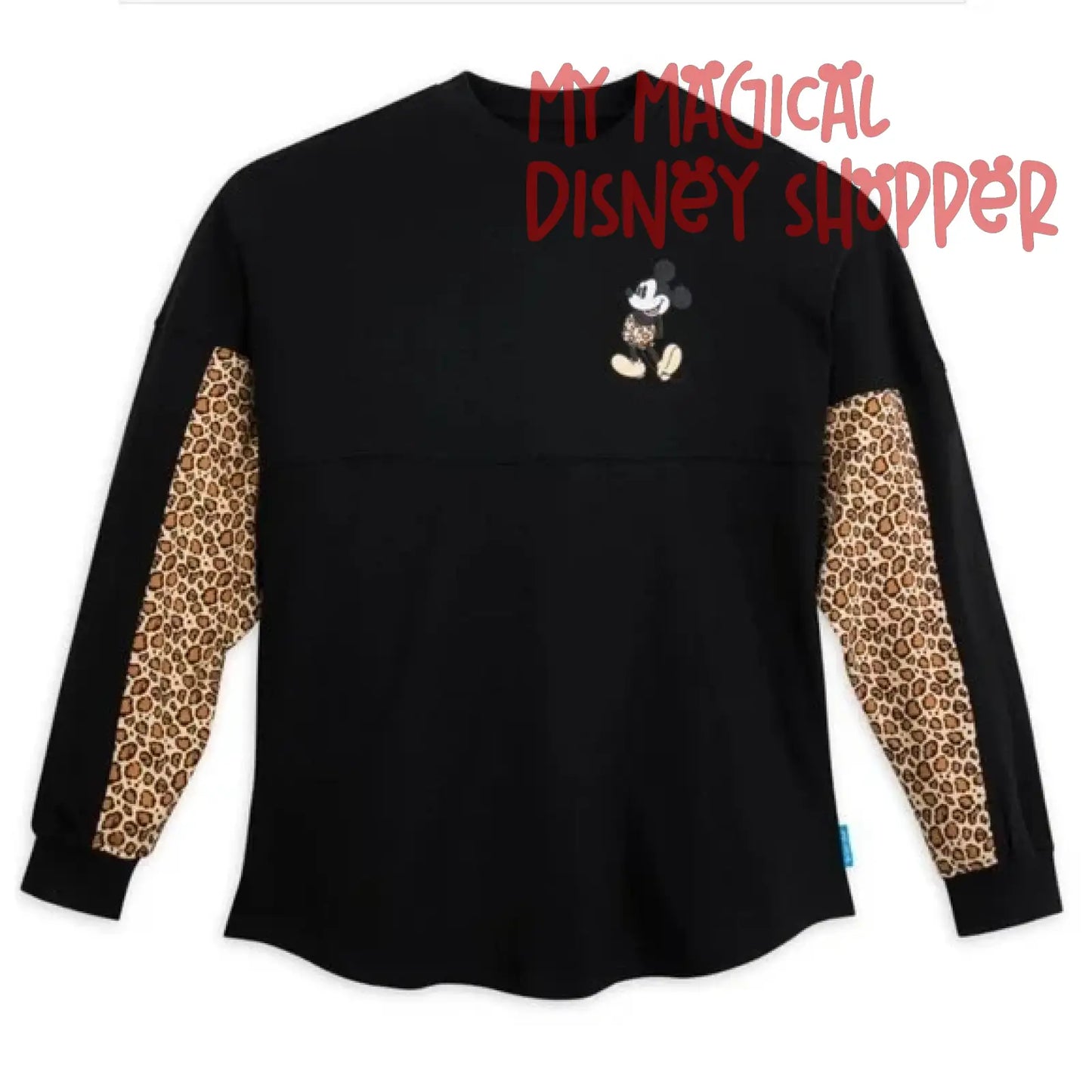 Disney Parks Mickey Mouse Leopard Adult Spirit Jersey - Adult XL