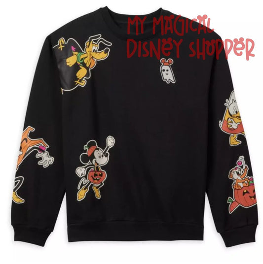 Disney Parks Mickey's Not So Scary Sweatshirt - Adult XS