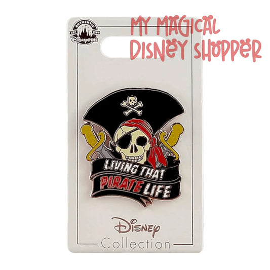 Disney Parks Pirates of the Caribbean Skull Pin