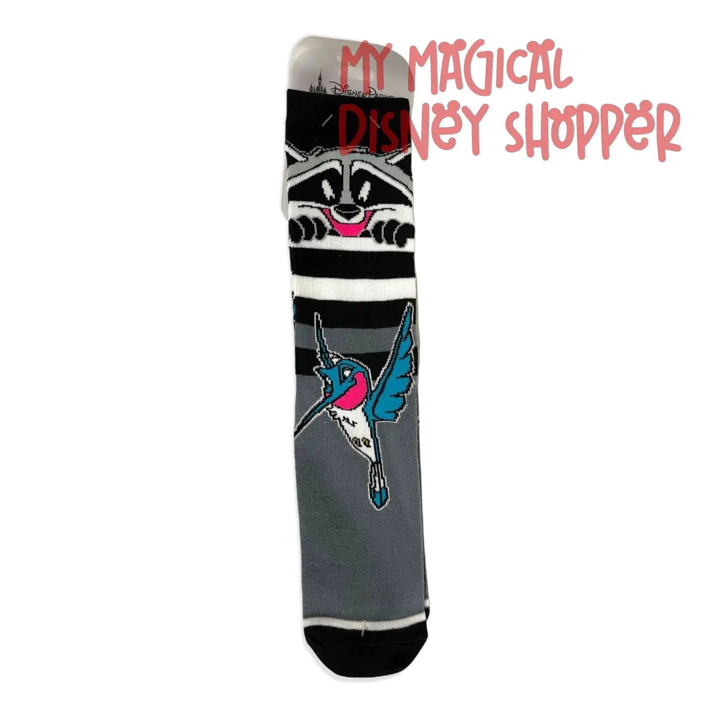 Disney Parks Pocahontas Meeko & Flit Socks for Adults