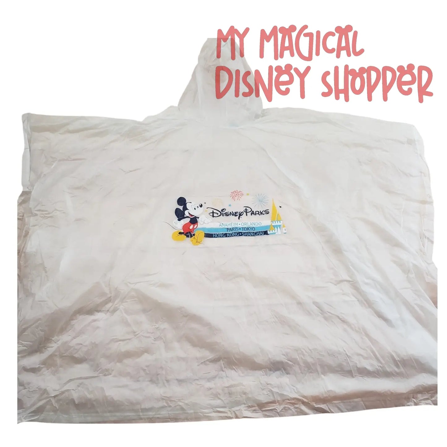 Disney Parks Poncho - Adult