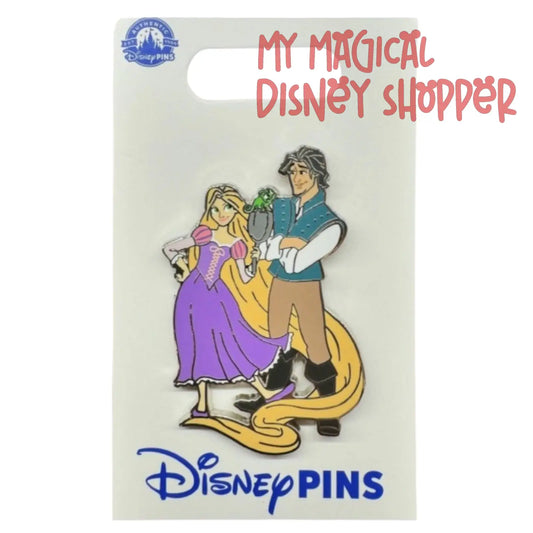 Disney Parks Rapunzel Flynn Rider Tangled Figure Pin