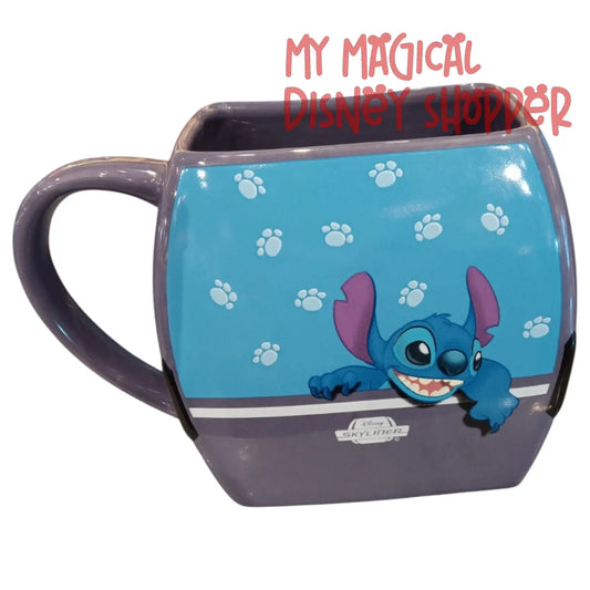 Disney Parks Skyliner Gondola Stitch Coffee 19oz Mug