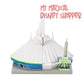 Disney Parks Space Mountain Sketchbook Christmas Ornament