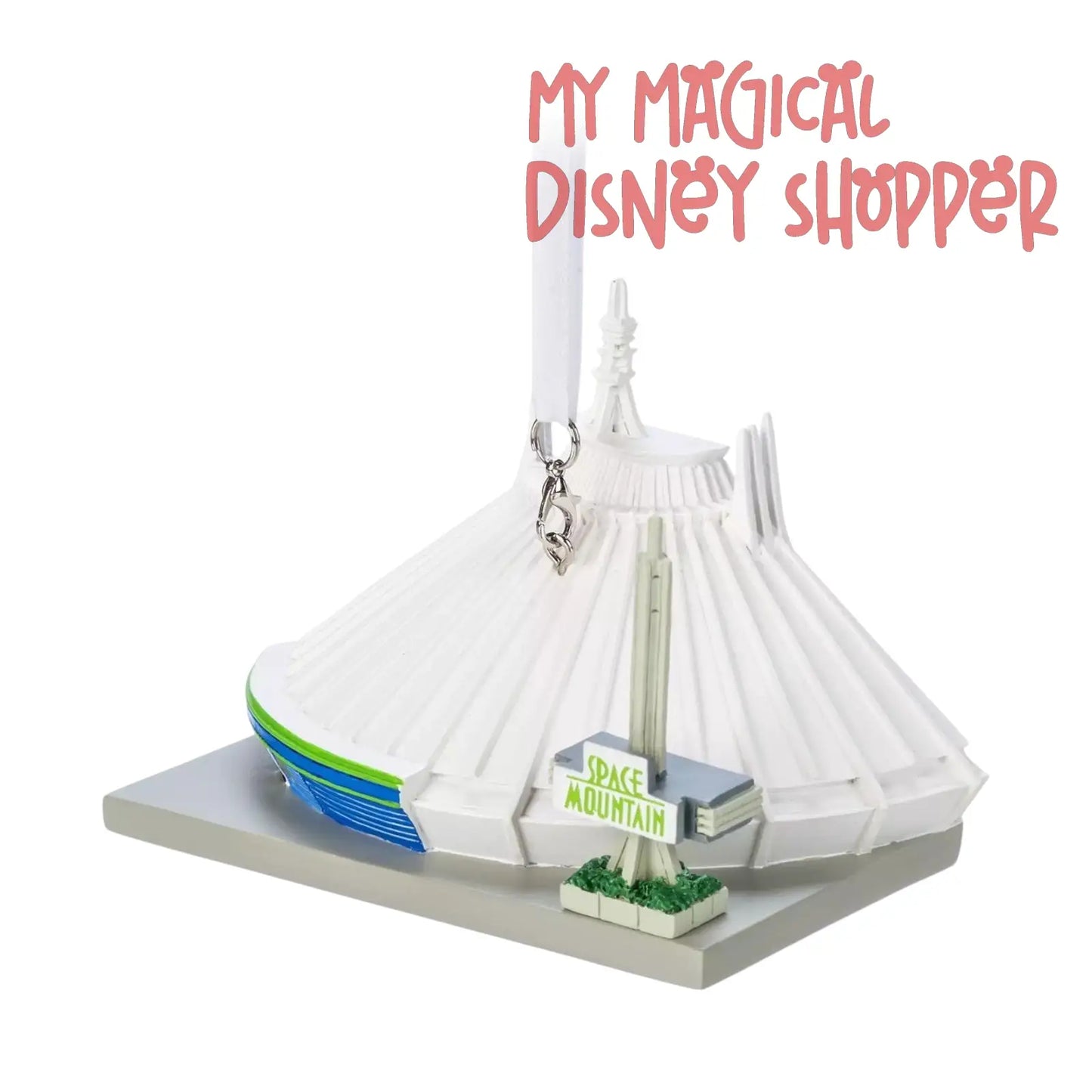 Disney Parks Space Mountain Sketchbook Christmas Ornament
