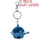 Disney Parks Stitch Coin Purse Silicone Keychain