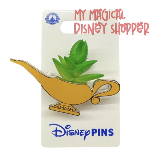 Disney Parks Succulent Series - Aladdin Genie Lamp Pin