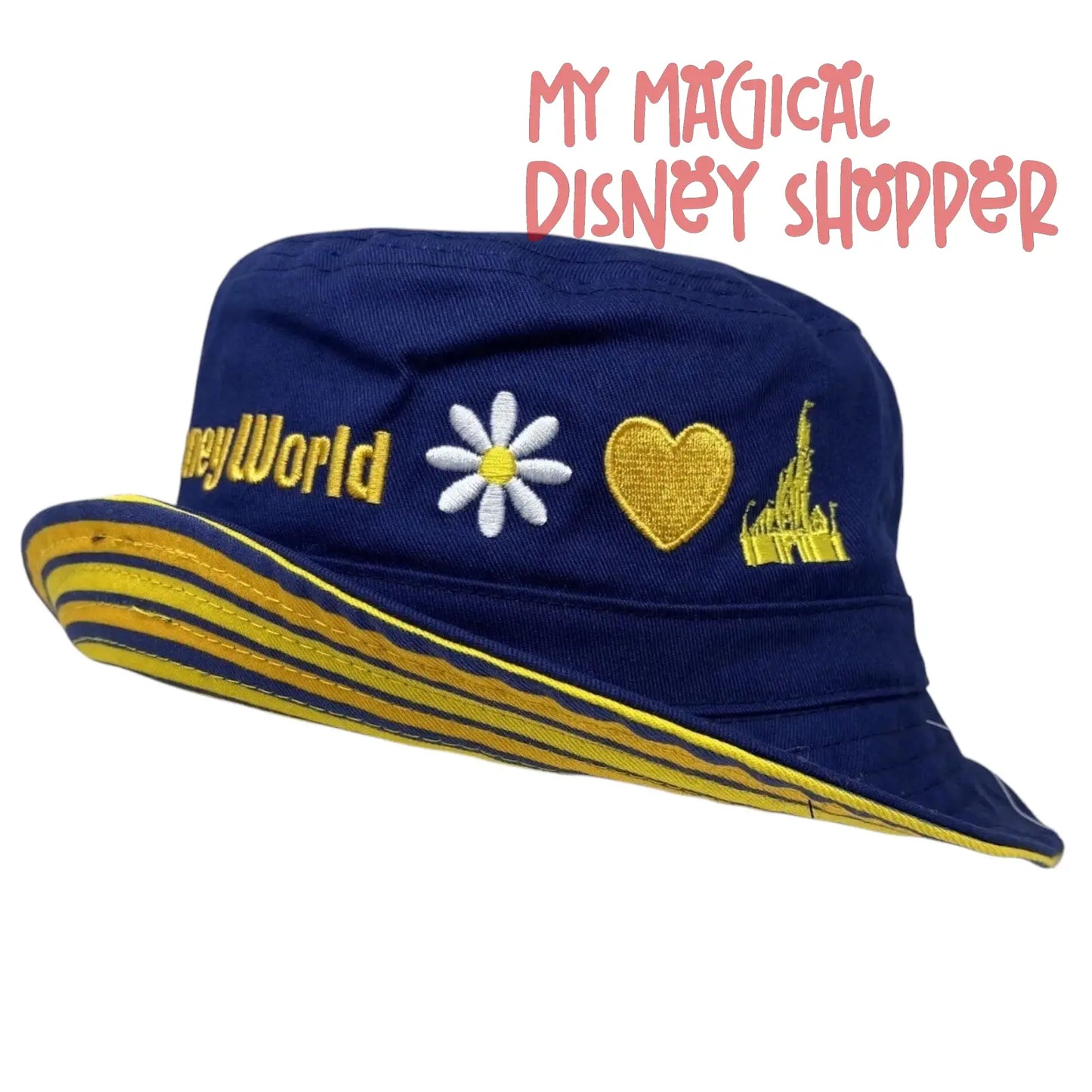 Disney Parks Walt Disney World Bucket Hat Blue