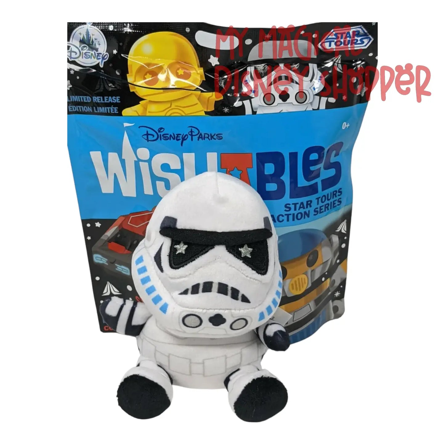 Disney Parks Wishables Mystery Plush -Star Tours Attraction Series - Limited Release