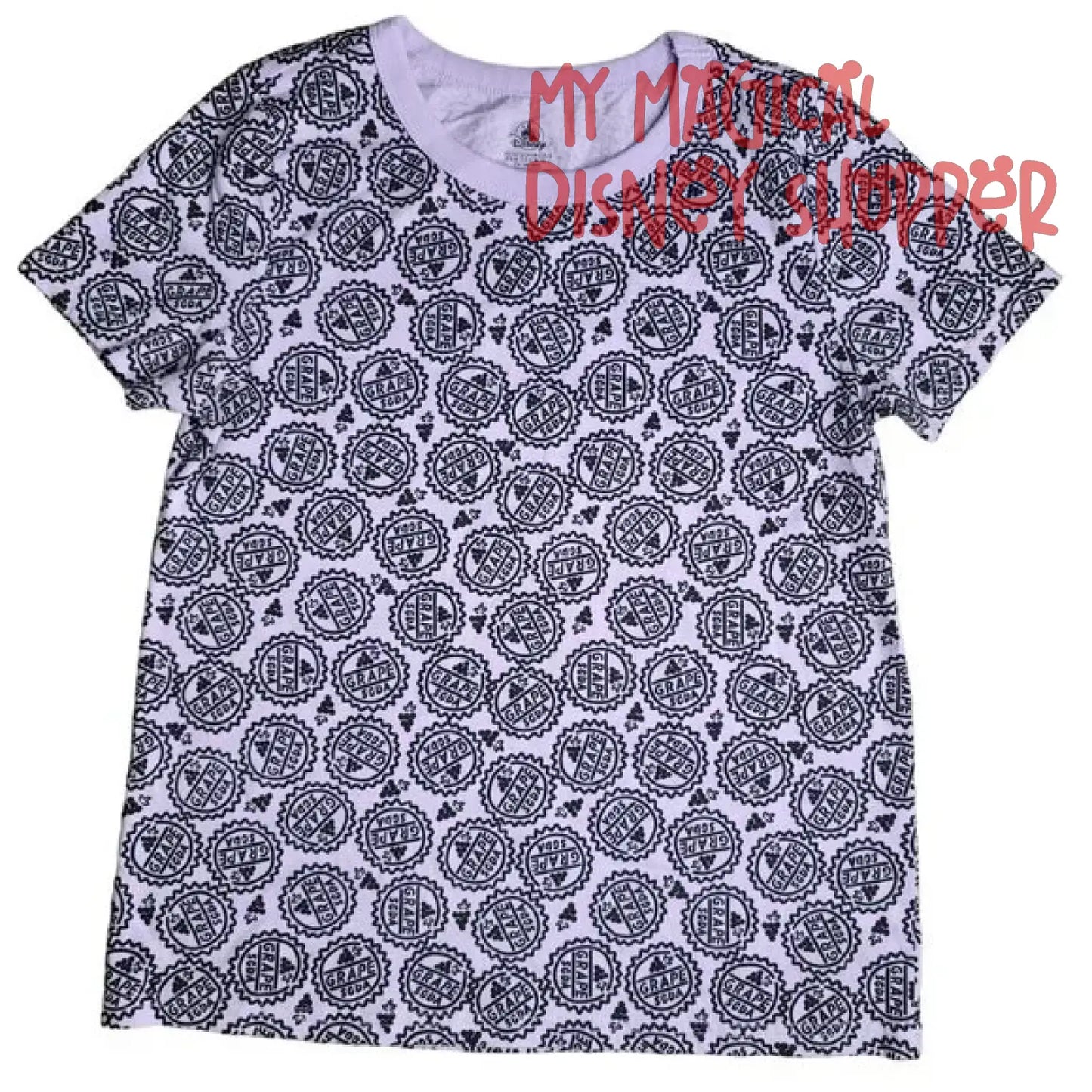 Disney Parks Women's Up Grape Soda Bottle Cap Shirt - Adult Medium