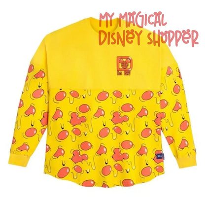 Disney Parks Disney World Eats Mickey Mouse Pizza Adult Spirit Jersey - Adult XL