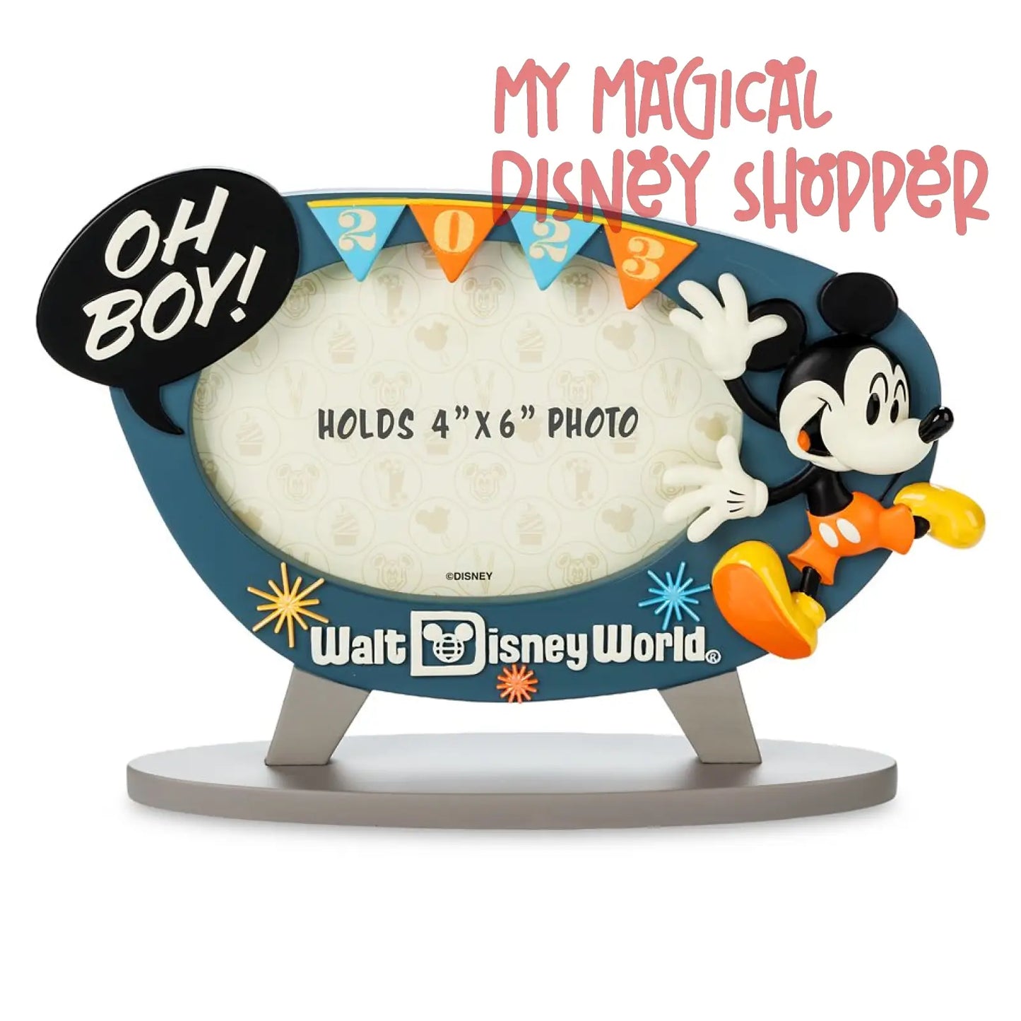 Walt Disney World Mickey 2023 Dated Disney Photo Frame