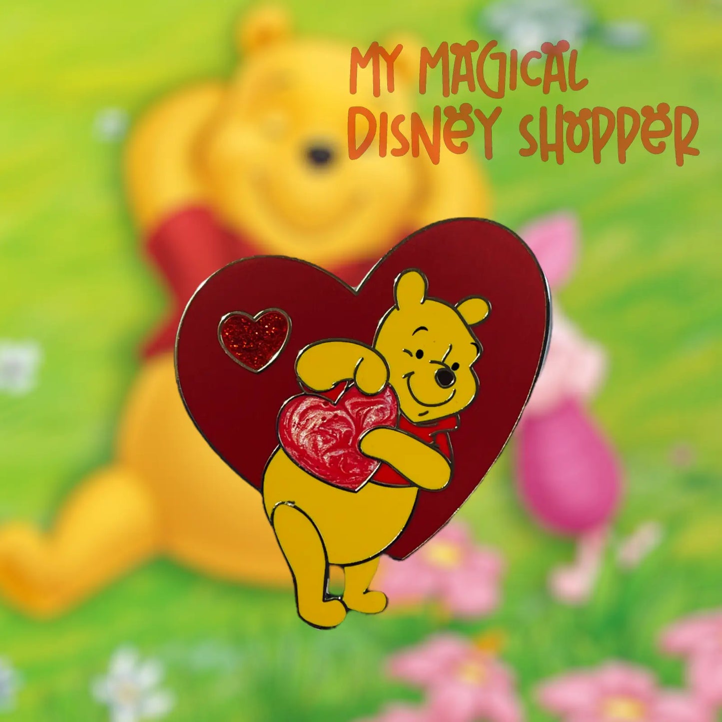 Disneyland ParisWinnie the Pooh Valentine’s Day Series Pin