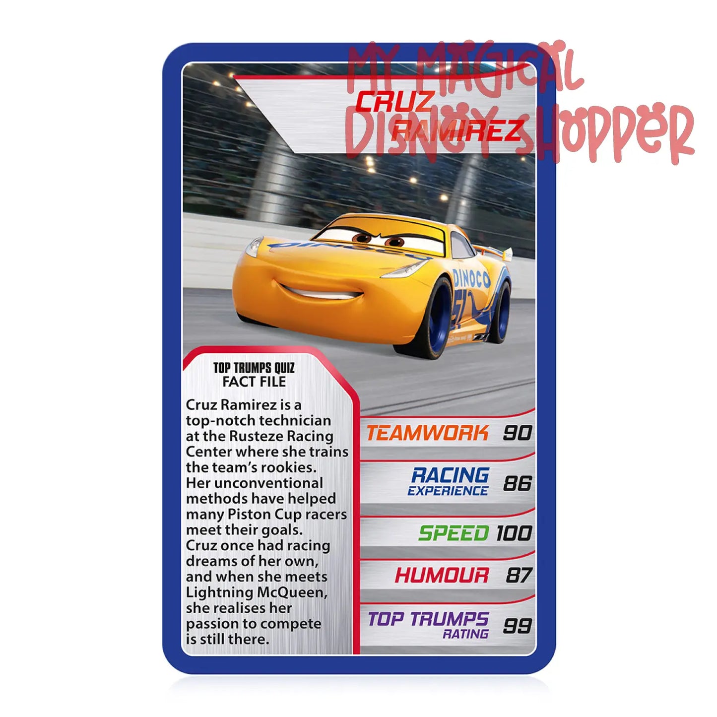 Disney Pixar Cars Top Trumps