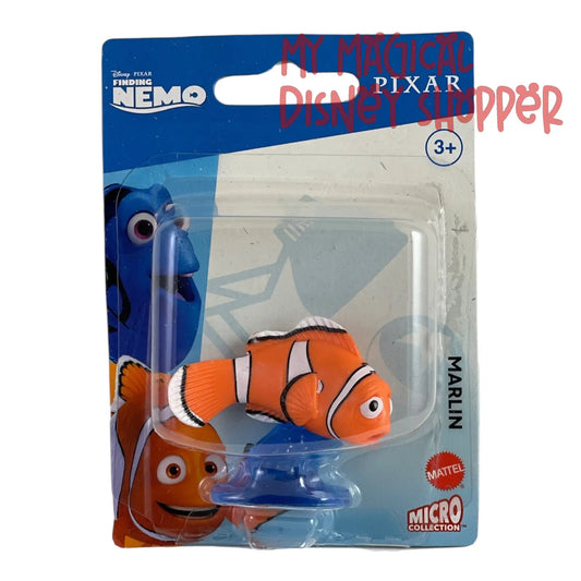 Disney Pixar Finding Nemo Marlin Mattel Micro Collection Figure Toy
