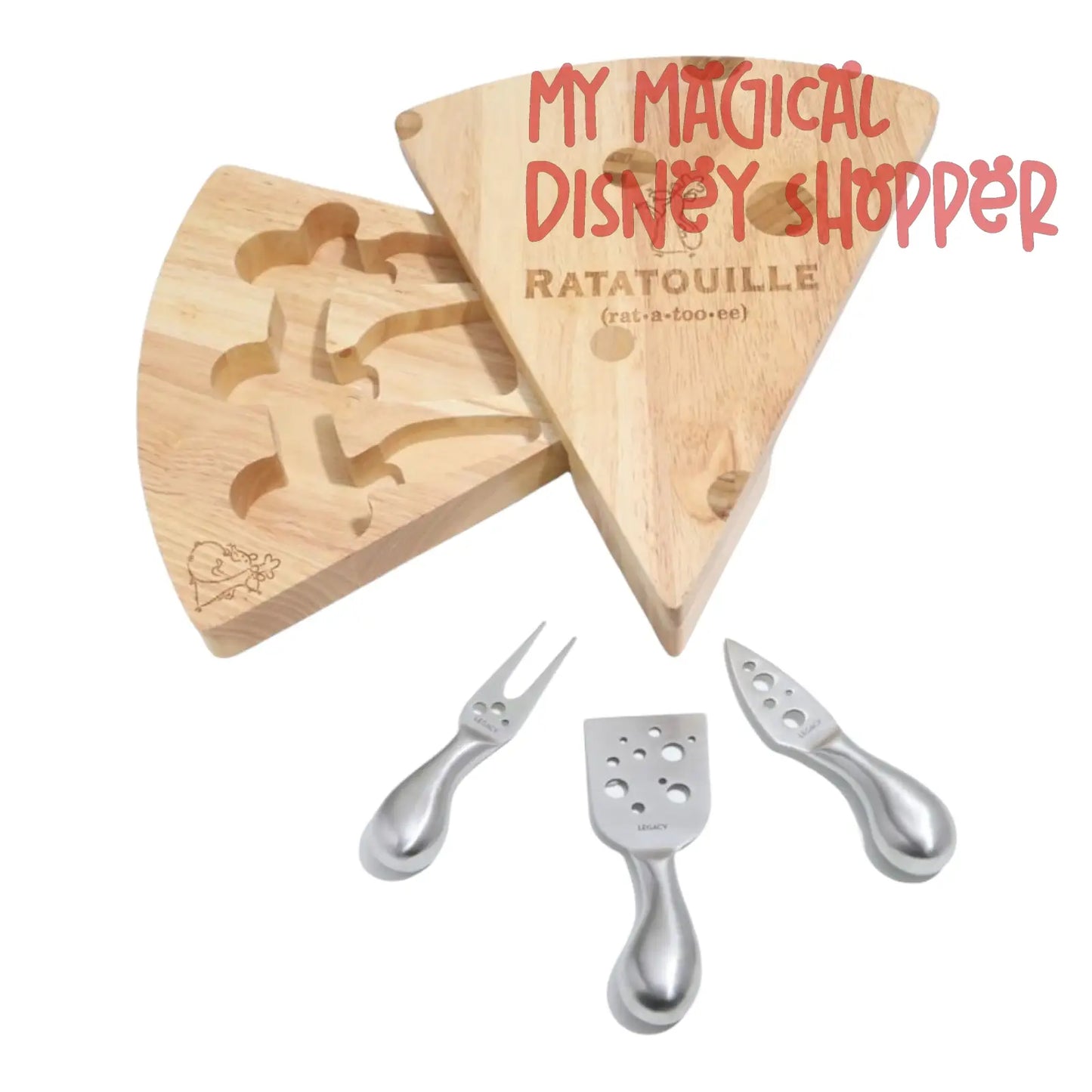 Disney Pixar Ratatouille Cheese Board Set