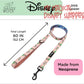 Disney Princess Mulan Dog Leash 60-Inch with Neoprene Padded Handle - Comfortable, Durable, and Stylish for Small to Large Dogs