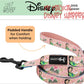 Disney Princess Mulan Dog Leash 60-Inch with Neoprene Padded Handle - Comfortable, Durable, and Stylish for Small to Large Dogs