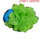 Disney Princess Mulan Green Bath Scrubber Pouf