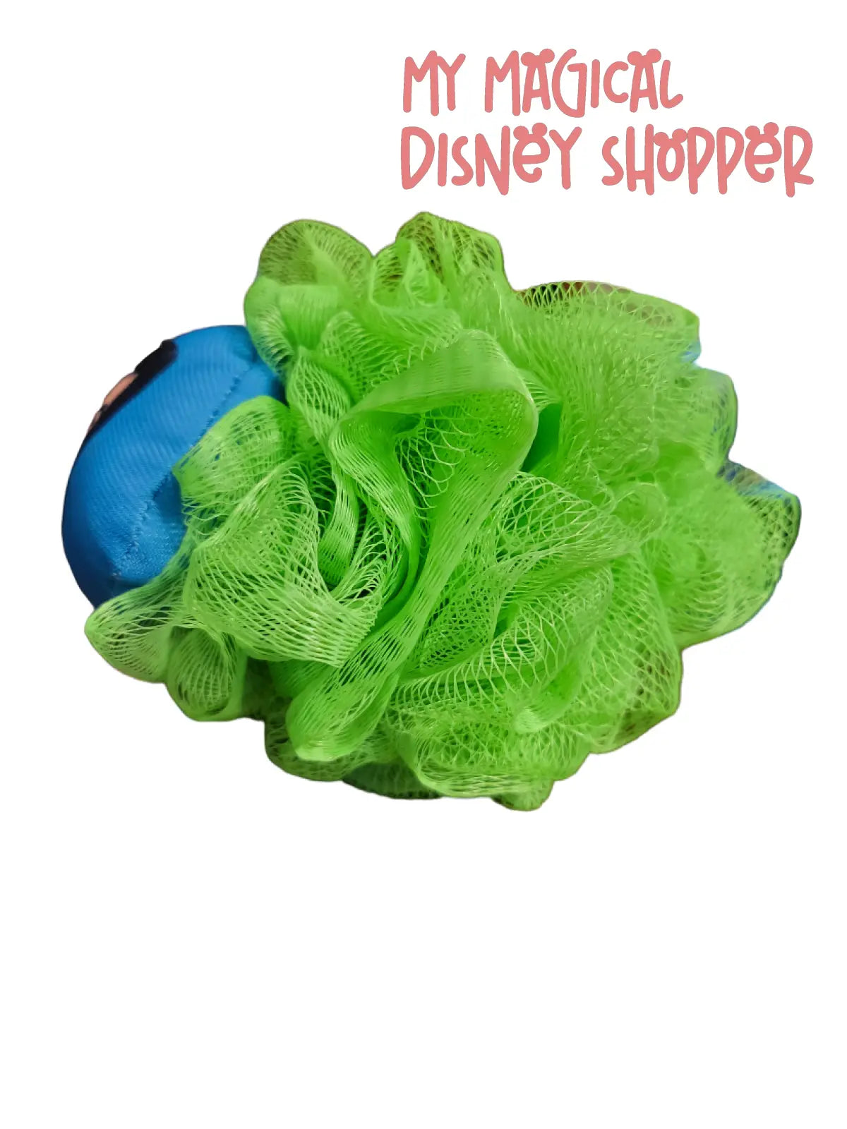 Disney Princess Mulan Green Bath Scrubber Pouf
