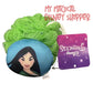 Disney Princess Mulan Green Bath Scrubber Pouf