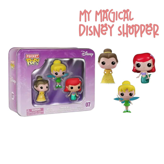 Disney Princess Pocket Pop! 3-Pack Tin