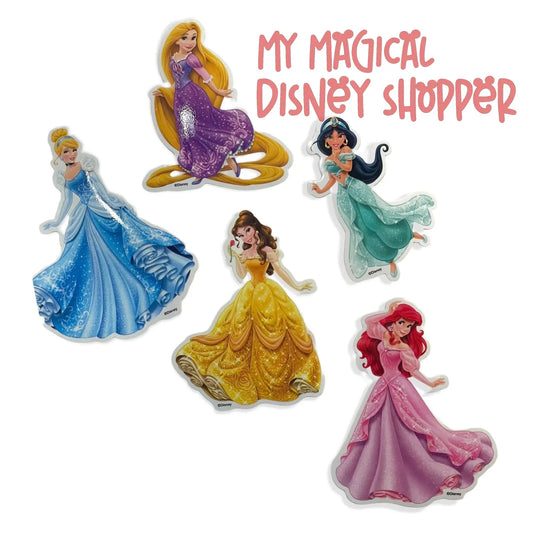 Disney Princess Stickers - 5 Stickers