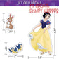 Disney Princess Waterproof Decals - Pocahontas, Cinderella, Snow White, Mulan - Set of 12