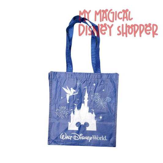 Medium Disney Reusable Shopping Bag - Disney Parks Navy