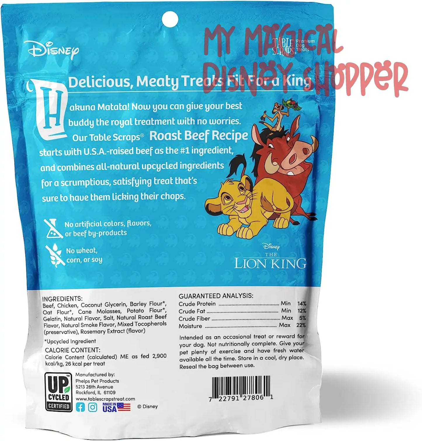 Disney Table Scraps Roast Beef Recipe Dog Treats