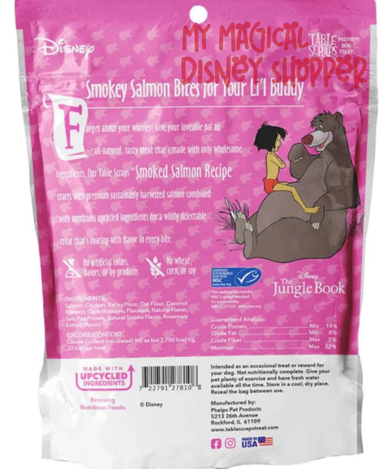 Disney Table Scraps Smoked Salmon Recipe Dog Treats