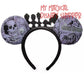 2025 Disney The Haunted Mansion Graveyard Ear Headband
