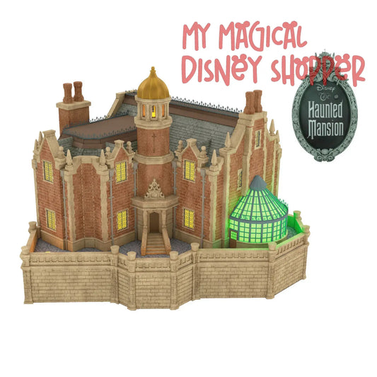 Disney The Haunted Mansion Musical Christmas Tree Topper With Light