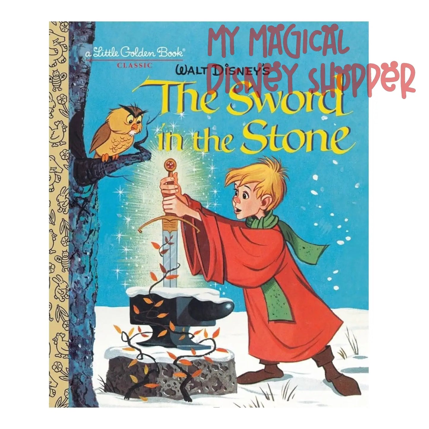 Disney The Sword in the Stone Golden Book