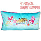 Disney Throw Pillow - Madly Mischievous ''Here Comes Trouble''