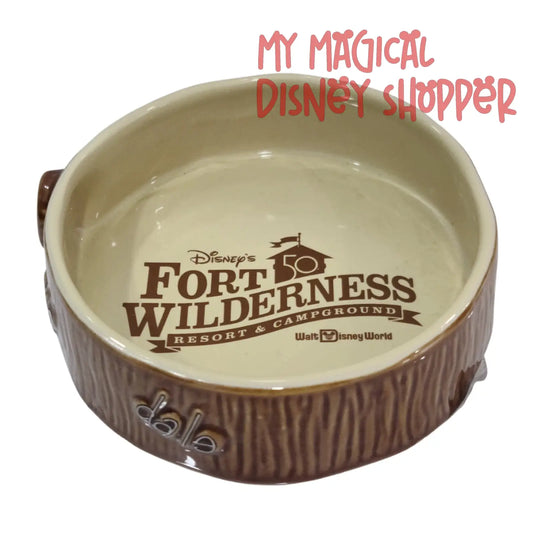 Fort Wilderness Resort & Campground Chip ’n Dale Trinket Dish 🌲🐿️✨