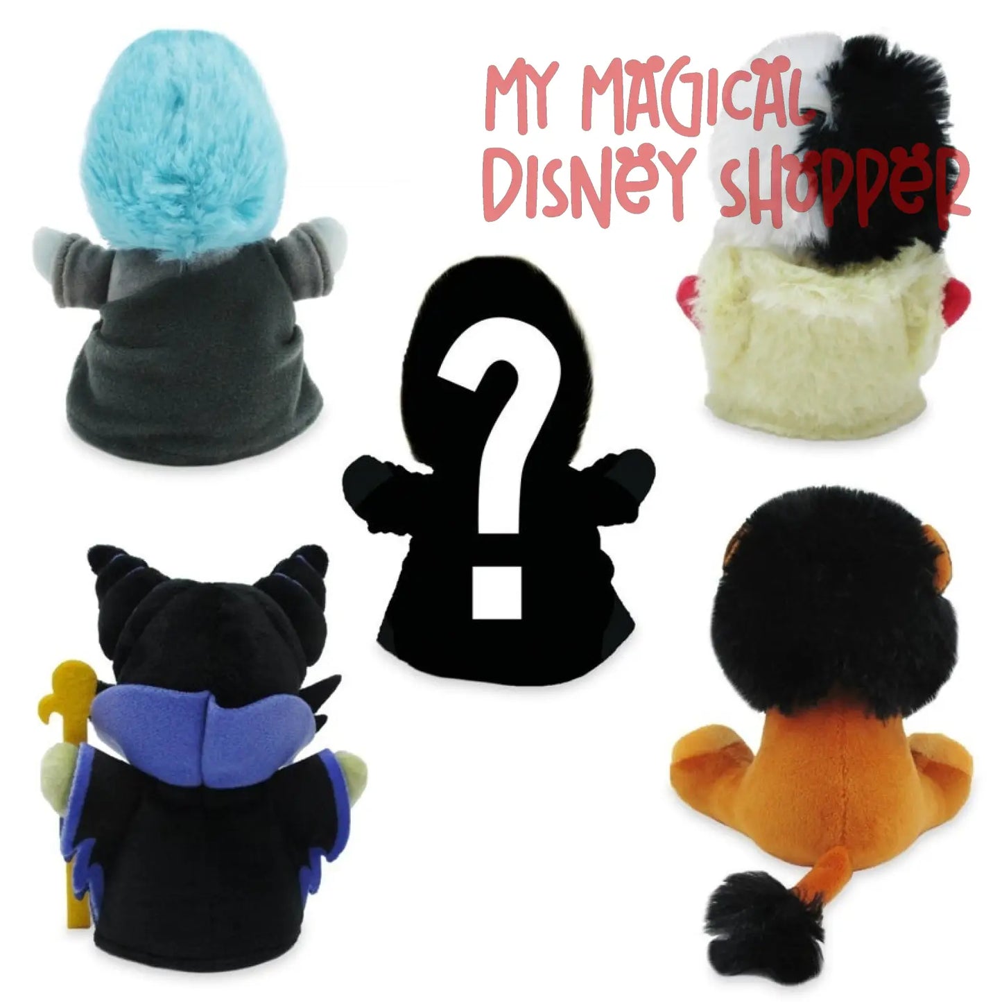 Disney Villains Disney Parks Wishables Mystery Plush - Limited Release
