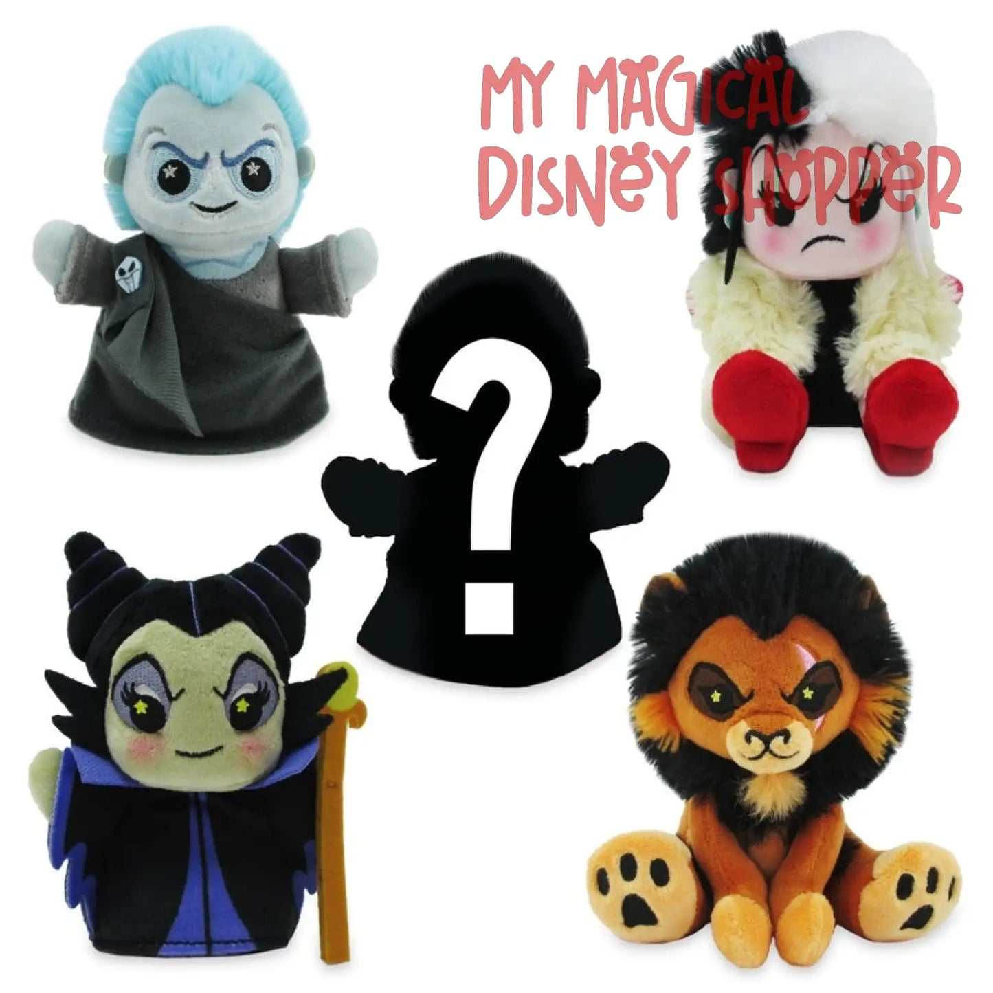 Disney Villains Disney Parks Wishables Mystery Plush - Limited Release