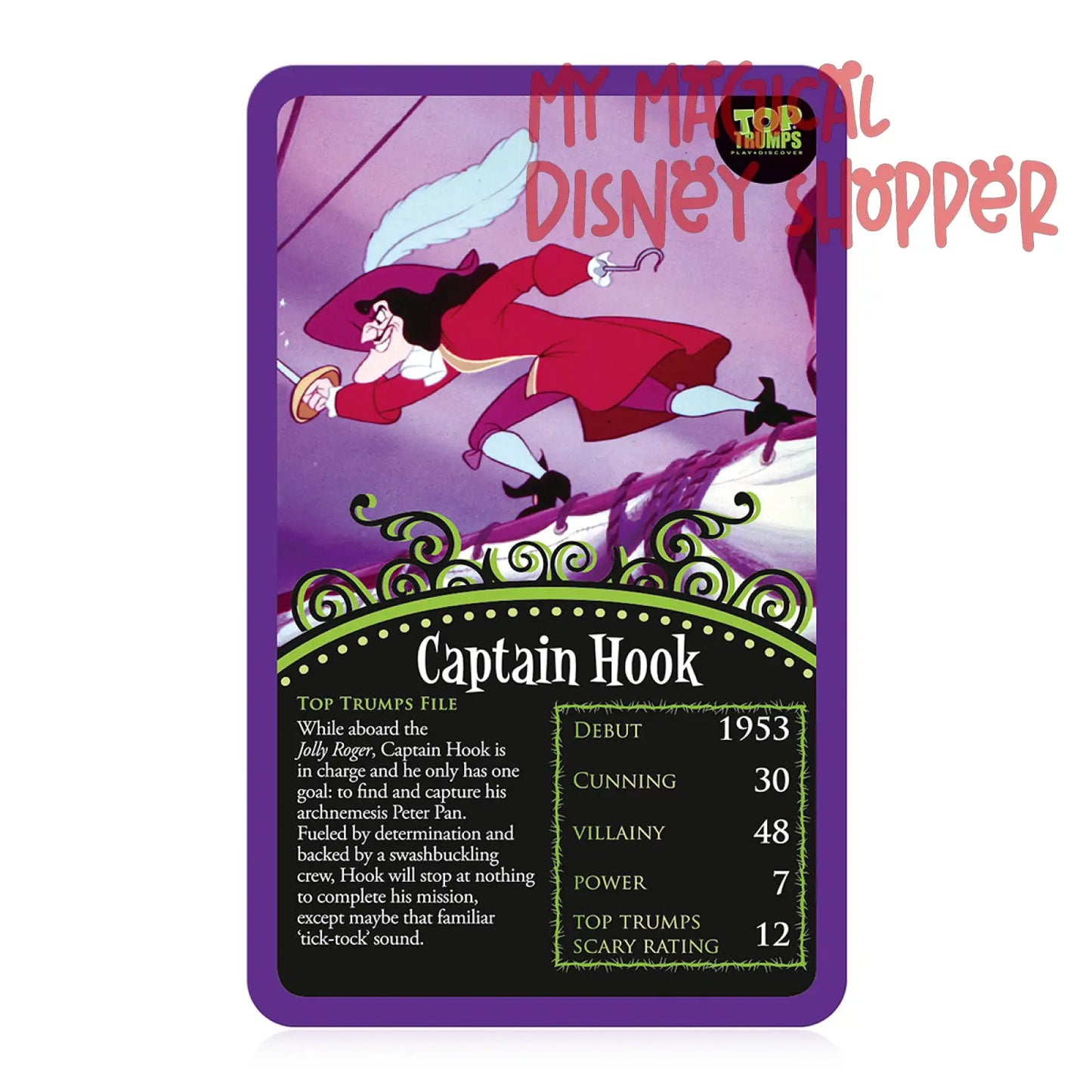 Disney Wickedly Devious Top Trumps Card Game
