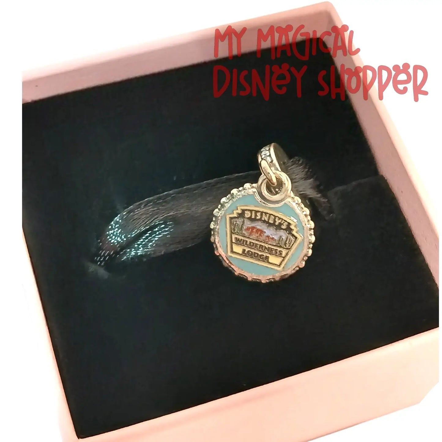 Disney Wilderness Lodge Mickey Pandora Dangle Charm