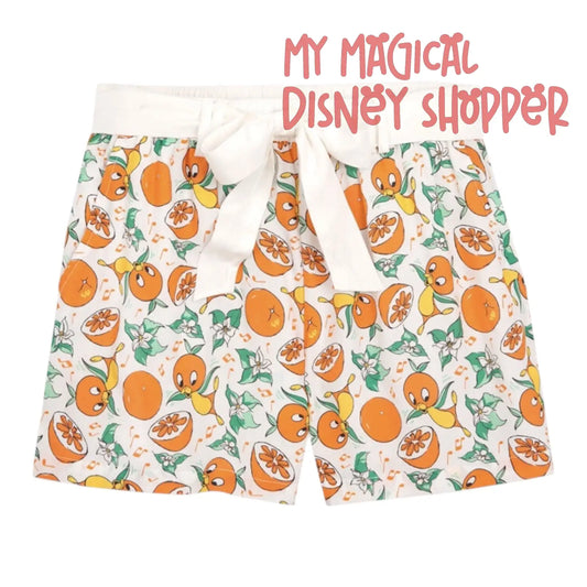 Disney World 50th Anniversary Vault Orange Bird Shorts
