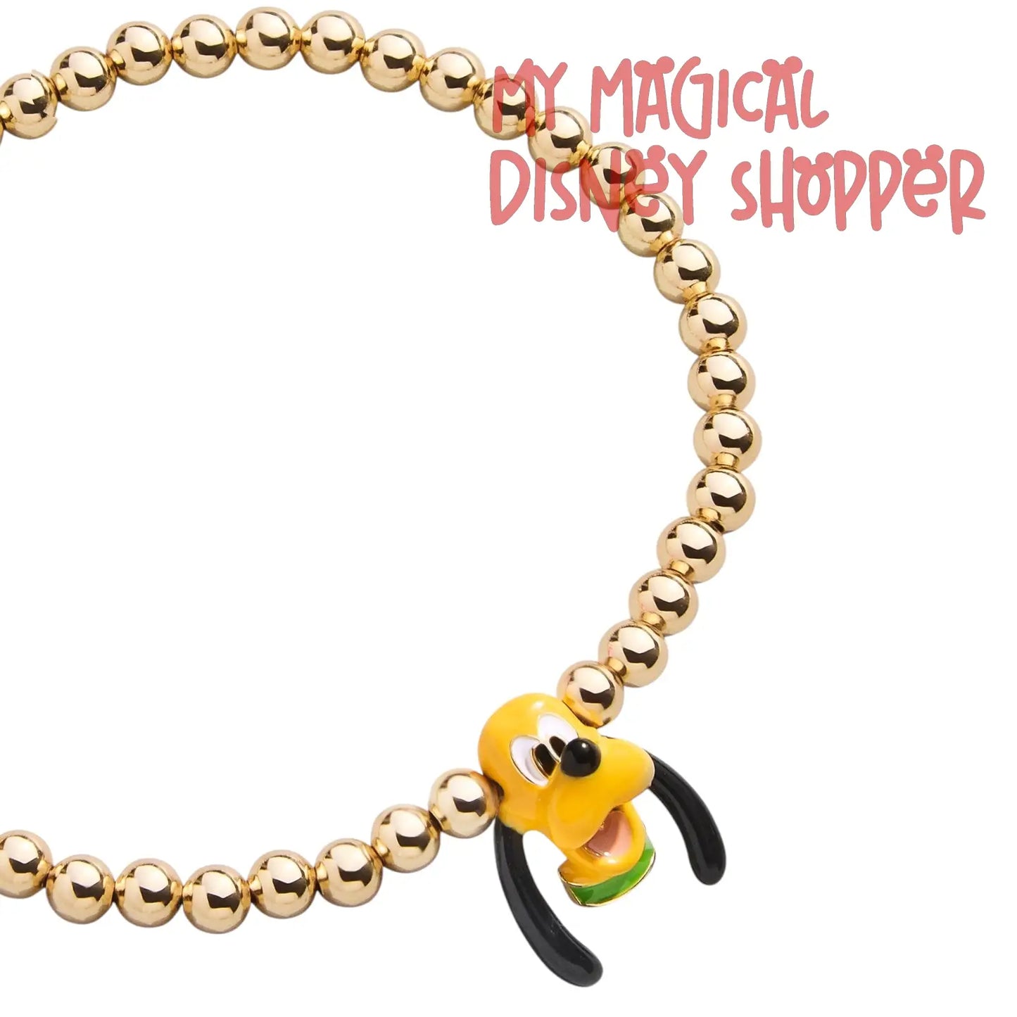 Disney x Baublebar Pluto Pisa Bracelet