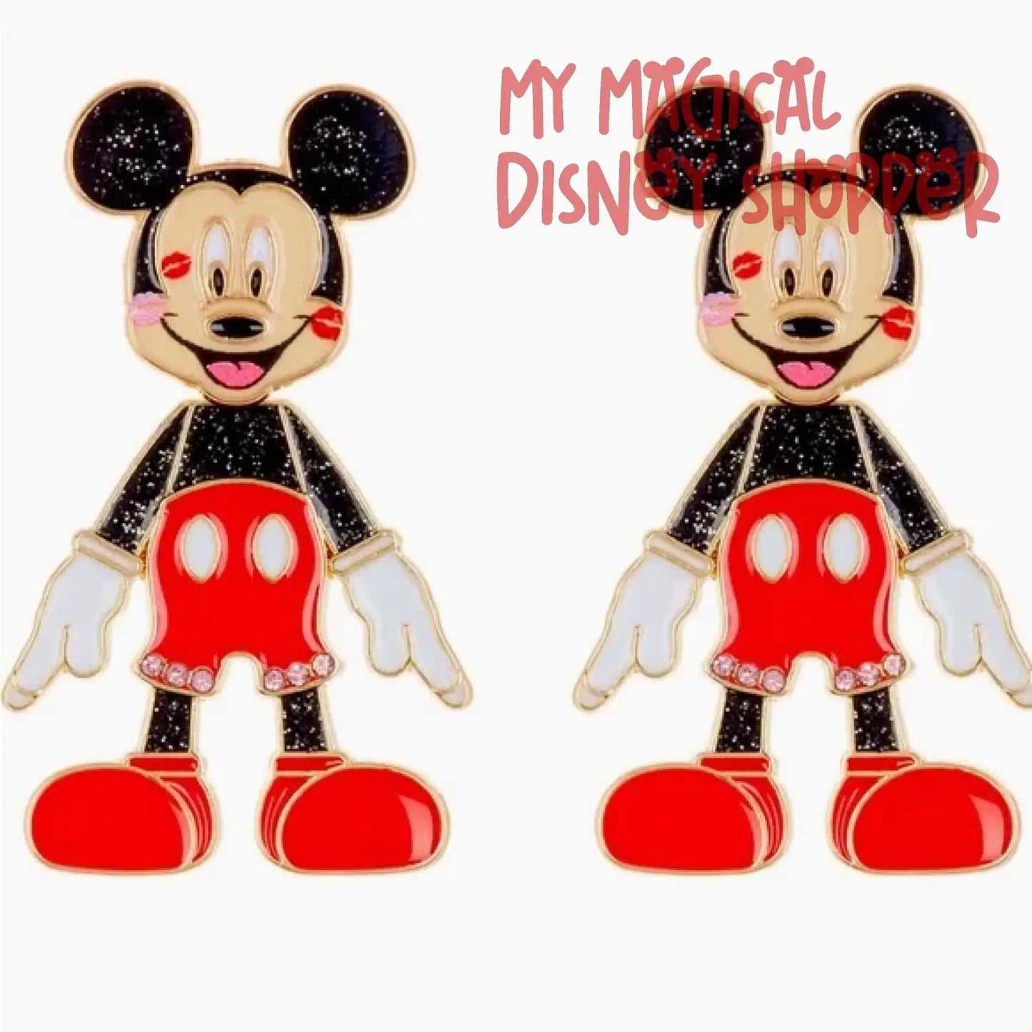 Disney x Baublebar Valentine's Mickey Earrings