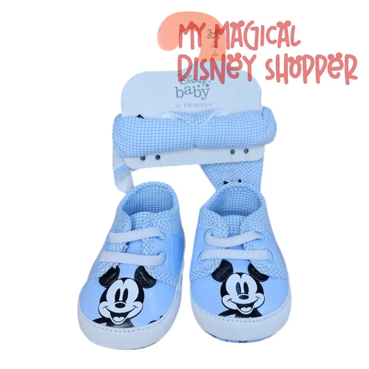 Disney x Primark Baby Mickey Shoes & Bib Set
